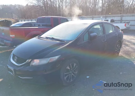 2015 Honda Civic Ex из США, поврежденный, VIN 19XFB2F84FE251875